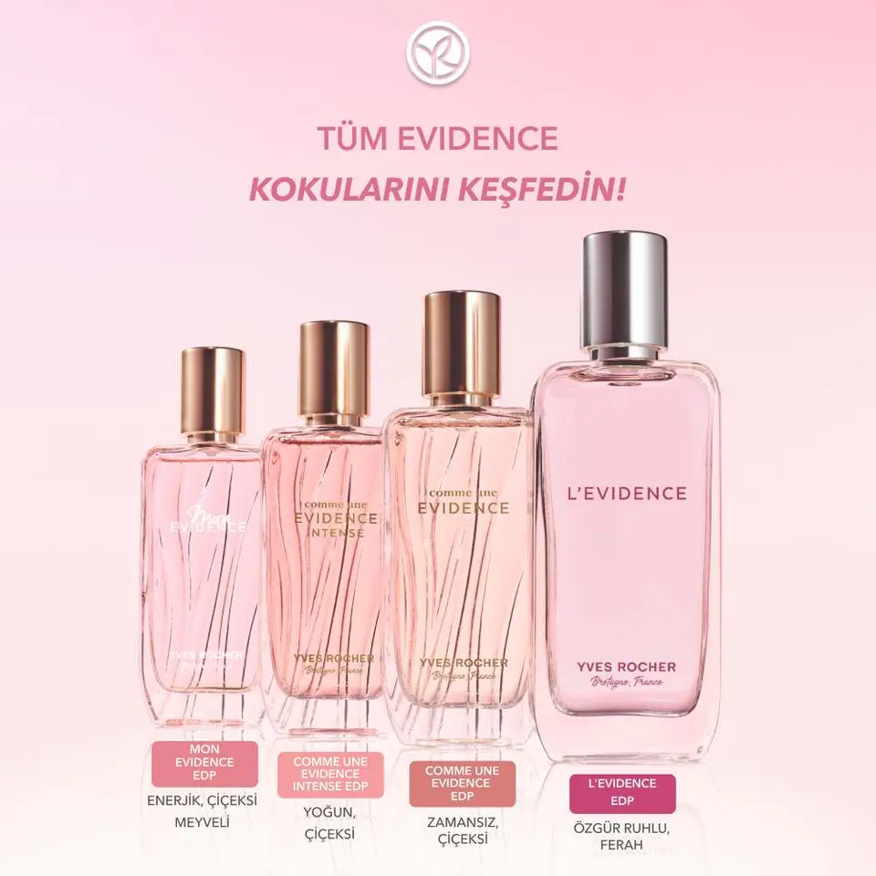 Yves Rocher L’Evidence (ve Klasik Evidence) İncelemesi: “Bunu Bana Kasiyer Hediye Etti” Kokusu